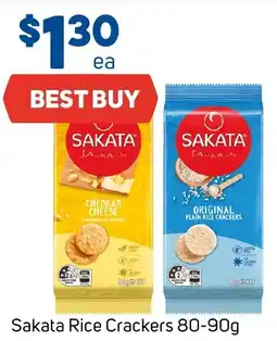 Foodland Sakata Rice Crackers offer