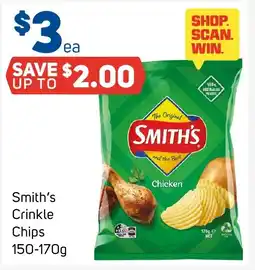 Foodland Smith's Crinkle Chips offer