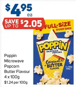 Foodland Poppin Microwave Popcorn Butter Flavour offer
