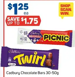 Foodland Cadbury Chocolate Bars offer