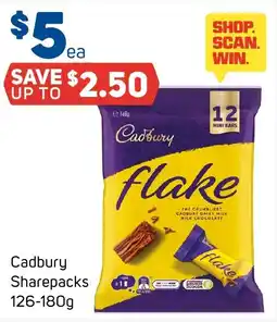 Foodland Cadbury Sharepacks offer