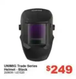 Total Tools UNIMIG Trade Series Helmet - Black offer