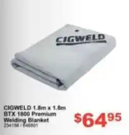 Total Tools Cigweld BTX 1800 Premium Welding Blanket offer