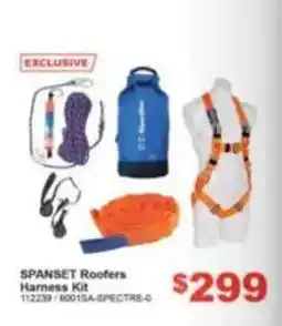 Total Tools SPANSET Roofers Harness Kit offer