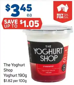 Foodland The Yoghurt Shop Yoghurt offer