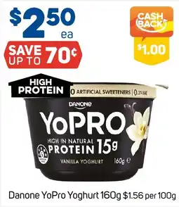 Foodland Danone YoPro Yoghurt offer