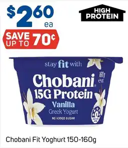 Foodland Chobani Fit Yoghurt offer
