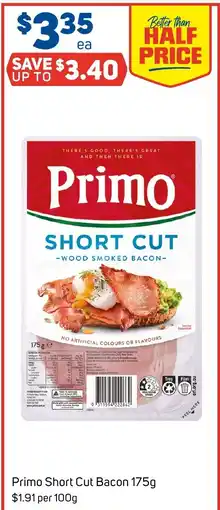 Foodland Primo Short Cut Bacon offer