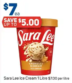 Foodland Sara Lee Ice Cream offer
