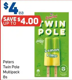 Foodland Peters Twin Pole Multipack offer