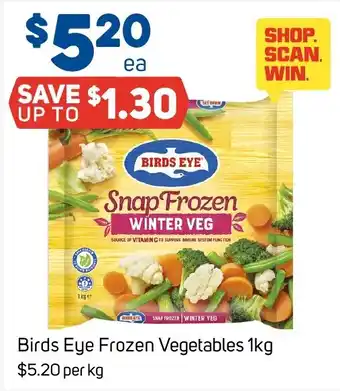 Foodland Birds Eye Frozen Vegetables offer