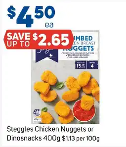 Foodland Steggles Chicken Nuggets offer