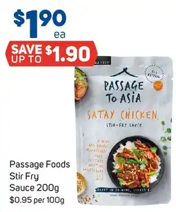 Foodland Passage Foods Stir Fry Sauce offer