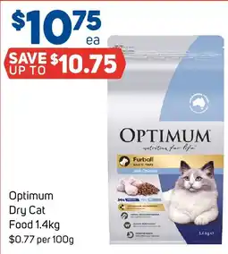 Foodland Optimum Dry Cat Food offer
