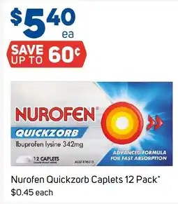 Foodland Nurofen Quickzorb Caplets offer