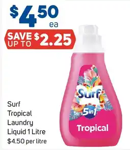 Foodland Surf Tropical Laundry Liquid offer