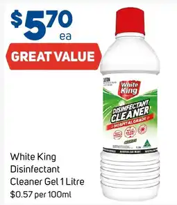 Foodland White King Disinfectant Cleaner Gel offer