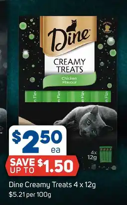Foodland Dine Creamy Treats offer