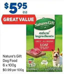 Foodland Nature's Gift Dog Food offer