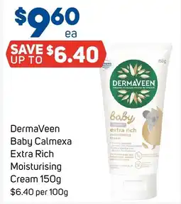 Foodland DermaVein Baby Calmexa Extra Rich Moisturising Cream offer