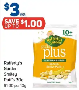 Foodland Rafferty's Garden Smiley Puff's offer