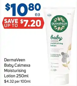 Foodland DermaVeem Baby Calmexa Moisturising Lotion offer