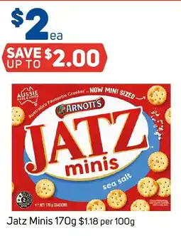 Foodland Arnott's Jatz Minis offer