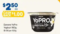 Foodland Danone YoPro Yoghurt offer
