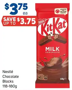 Foodland Nestlé Chocolate Blocks offer