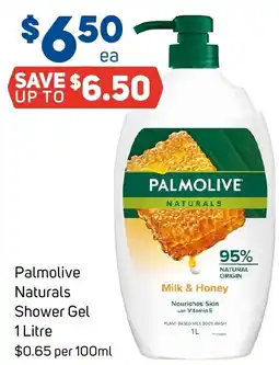 Foodland Palmolive Naturals Shower Gel offer