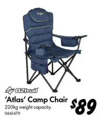 OZtrail 'Atlas' Camp Chair