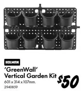 Holman 'GreenWall' Vertical Garden Kit