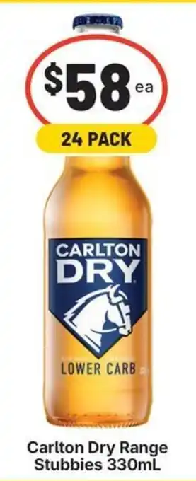 Carlton Dry Range Stubbies