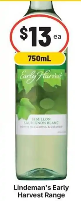 Lindeman's Early Harvest Range