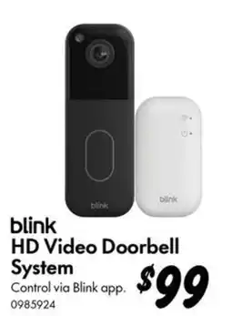 Bunnings blink HD Video Doorbell System offer
