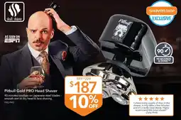 Shaver Shop Pitbull Gold PRO Head Shaver offer