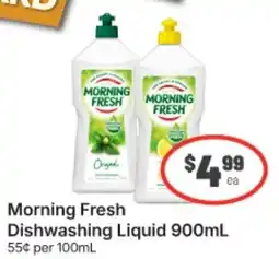 IGA Morning Fresh Dishwashing Liquid offer
