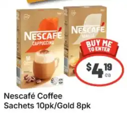 IGA Nescafe Coffee Sachets offer