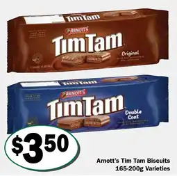 Friendly Grocer Arnott's Tim Tam Biscuits Varieties offer