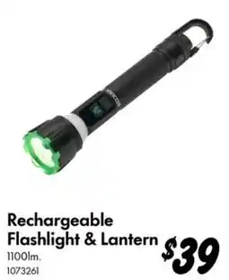 Bunnings Rechargeable Flashlight & Lantern offer