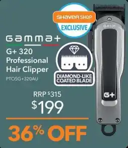 Shaver Shop Gamma+ Professional Hair Clipper offer