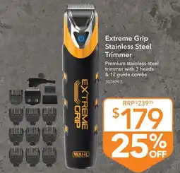 Shaver Shop Extreme Grip Stainless Steel Trimmer offer