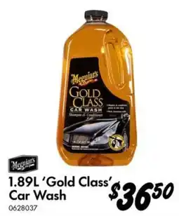 Bunnings Meguiar's Gold Class Car Wash offer
