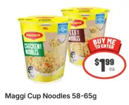 IGA Maggi Cup Noodles offer