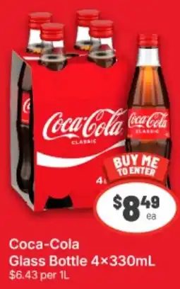 IGA Coca-Cola Glass Bottle offer