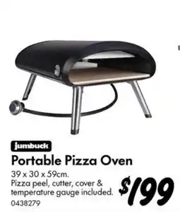 Bunnings jumbuck Portable Pizza Oven offer