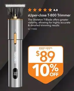 Shaver Shop sUper-close T-800 Trimmer offer