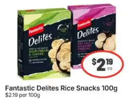 IGA Fantastic Delites Rice Snacks offer