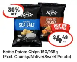 IGA Kettle Potato Chips offer