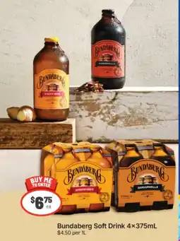IGA Bundaberg Soft Drink offer